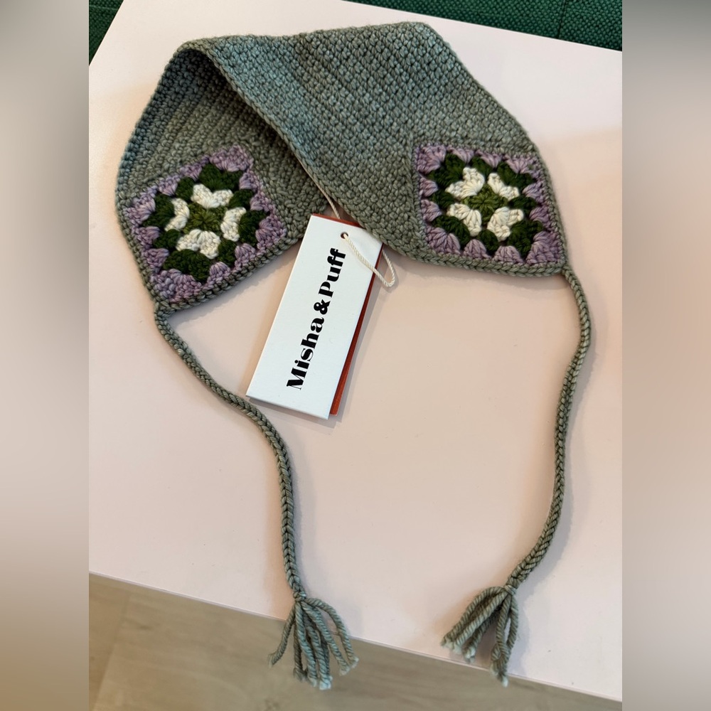 Crochet head warmer
